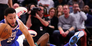 New milestone for Simmons as he notches triple double for Sixers