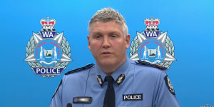WA Police Commissioner Col Blanch.