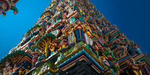 One trip,more destinations - a Hindu temple in Sri Lanka.