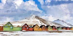 Longyearbyen,the world’s northernmost town.