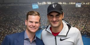 The Fed connection:How Smith’s grip is linked to tennis,and why it’s helping his game