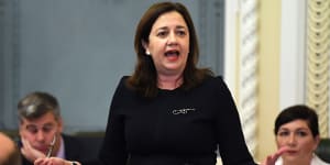 Queensland Premier Annastacia Palaszczuk intends to put a curb to political donations.