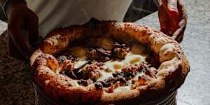 You've probably never tried a pizza like this before.