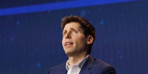 OpenAI’s Sam Altman at an event in early December.