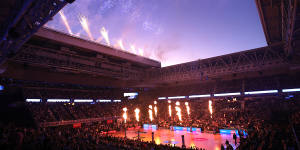 The beloved home of Melbourne United,John Cain Arena lit up in December as the Melbourne NBL side took on the Perth Wildcats