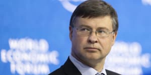 EU Trade Commissioner Valdis Dombrovskis says a free trade agreement could be struck next year.