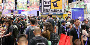 They’re off and running … Comic-Con gets under way in San Diego.
