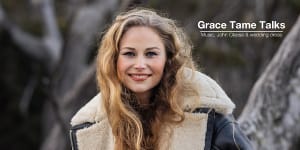 Grace Tame chats about her taste in music,film and wedding dress