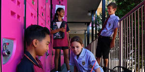 Former boys’ high school Marist Catholic College North Shore welcomed its first girls into year 7 this year.