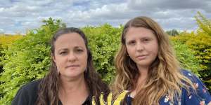 Bronwyn Dendle and Angela Fredericks,who are friends of the Murugappans,say their plight is an issue that is changing votes in the seat of Flynn.