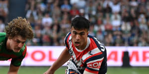 Joseph Suaalii enjoyed a breakout season for the Roosters in 2022.