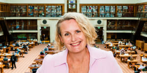 Caroline Butler-Bowden,the newly appointed State Librarian.