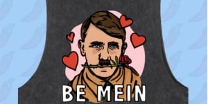 ‘Warped and deranged’:Hitler Valentine’s Day products withdrawn from sale