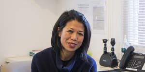 Tram Nguyen,the co-head of the Royal Children’s Hospital gender clinic,in 2018.