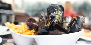 There's no good reason why mussels and chips should go so well together.