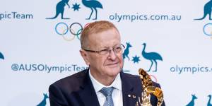 Former AOC president John Coates,who is retiring from the IOC later this year.