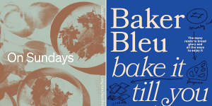 On Sundays;Baker Bleu:Bake It Till You Make It.