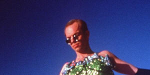 Hugo Weaving as Mitzi in the 1994 film.