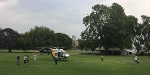 Motorcyclist in critical condition after collision in Sydney's east