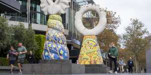 Southbank sculptures to be removed and put to pasture on a farm