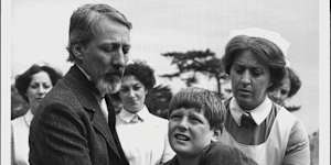The nine-part series,I Can Jump Puddles,was based on the life of Australian author,Alan Marshall. It was the story of his brave fight against polio and starred Adam Garnett as 11 year-old Marshall.