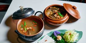 Rice noodle soups are a specialty at Colourful Yunnan.