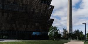 The Smithsonian National Museum of African American History and Culture.