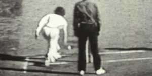 The 1981 underarm incident against New Zealand which sparked a storm.
