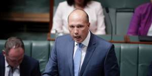 "We have to reduce the numbers":Minister Peter Dutton.
