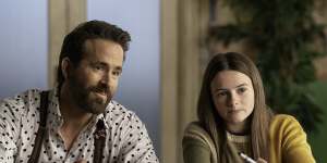 Ryan Reynolds and Cailey Fleming play Cal and Bea in If,in which the imaginary friends of children come to life.