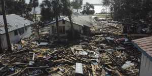 ‘Nightmare’ hurricane Helene leaves trail of destruction,dozens dead