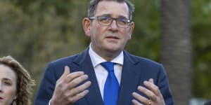 Premier Daniel Andrews says changes are likely around the state’s planning powers.