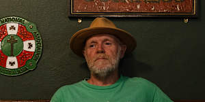 Sean McLoughlin teaches Irish language classes in Sydney.