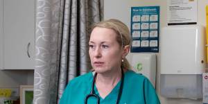 Melissa Collogan,a doctor at Windale Community Medical Centre in Lake Macquarie,says GPs are fatigued after two years of COVID.