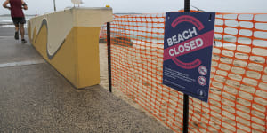 'Stay away':Beaches shut as popular coastal walks face closures