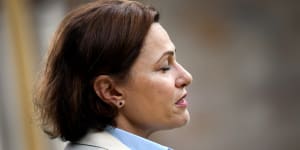 Jackie Trad has stood aside from her ministerial duties.