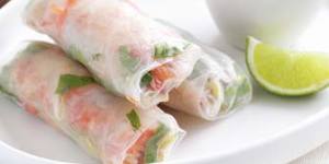 Rice paper rolls