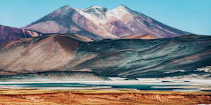 No water for ships here:Chile’s Atacama Desert.