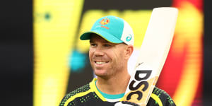 David Warner says he would accept the Australian 50-over captaincy ‘with open arms’.