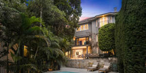 The Bellevue Hill home of Les and Samantha Owen goes to auction on February 28.