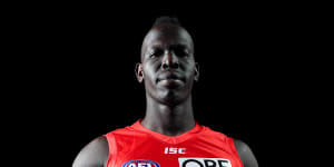 Aliir Aliir has played his last game in red and white.