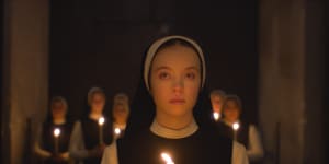 Sydney Sweeney stars as Sister Cecilia,who enters a convent in Rome in the horror Immaculate.