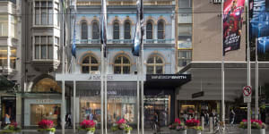 The triple-storey shop at 274-278 Bourke Street is the oldest shop on the Bourke Street Mall.