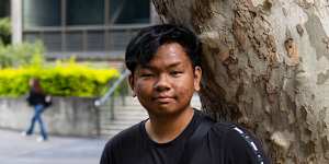 Erbin Bandong says that parking on campus is prohibitively expensive.