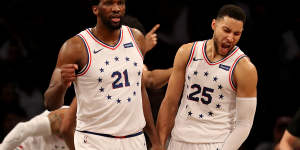 In Embiid and Simmons,the 76ers have a dystopic duo the NBA bubble should fear