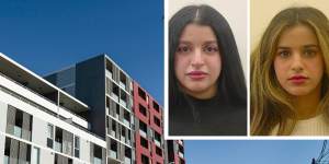 The Canterbury unit block in which Saudi sisters Asra and Amaal Alsehli were found dead.
