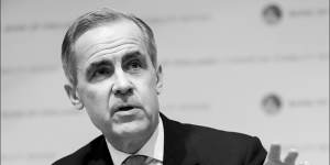 Former governor of the Bank of England,Mark Carney.
