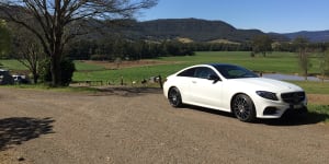 Getting away from it all in the Mercedes-Benz E-Class Coupé and Cabriolet in the Southern Highlands.