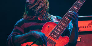 Thundercat performs at the Forum in Melbourne on June 10 as part of Rising.