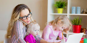 Balancing work and a role as a stay-at-home mum often affects a woman's ability to save for retirement.